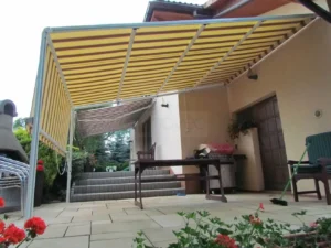 Pergola tarasowa Riviera montaz 11